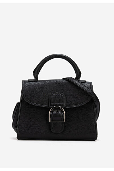 B T Shoes Černá rukojeť kabelky Callista