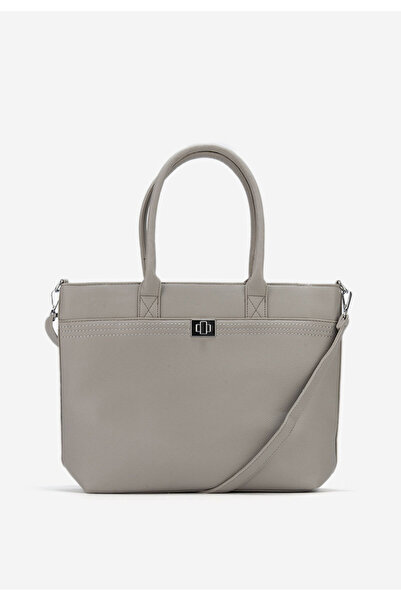 B T Shoes Šedé kancelářská kabelka Hadlee