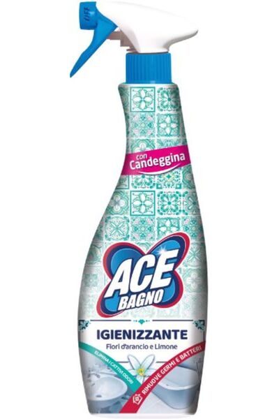 ACE spray dezinfectant cu înălbitor, floare de portocal și lămâie 550 ml