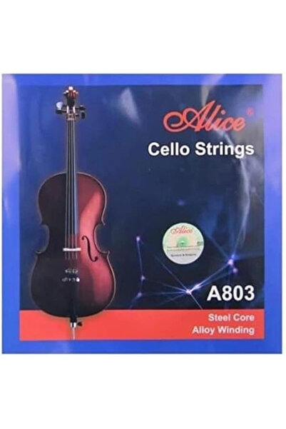 AyrStore مجموعة أوتار التشيلو ALICE A803