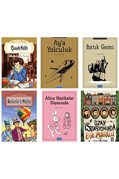 Genç Timaş Uzay İstasyonunda Bir Mahalle Ortaokul 6 Kitap Set