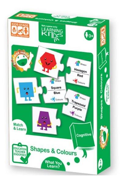 Learning Kitds Matching game - Shapes and colors