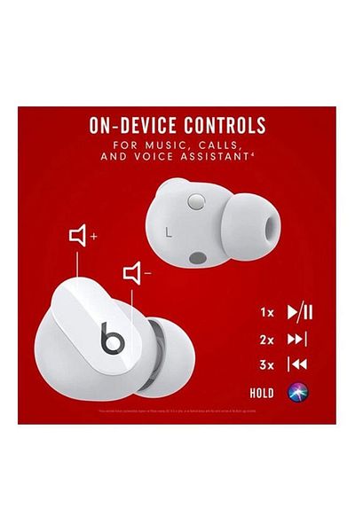 Beats Studio Buds Noise-Canceling True Wireless In-Ear Headphones White