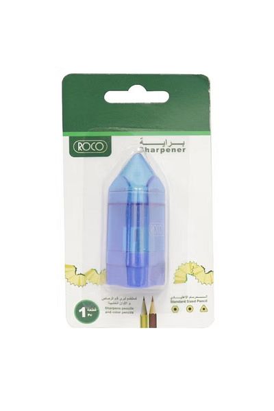 Roco Pocket Sharpener | Single Hole, Assorted Colors