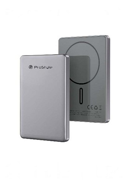Specton Prostyle Power Bank Magsafe 5000 mAh Wireless Slim, 15W Portable Fast Charger, Dual Input&Output USB