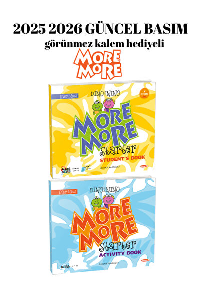 Fenomen Yayıncılık MORE MORE 1.SINIF İNGİLİZCE DINO VE NINO EĞİTİM SETİ