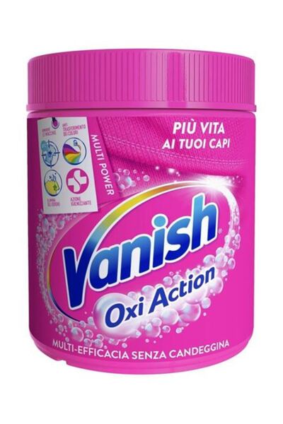 Vanish Pudră pentru îndepărtarea petelor de pe hainele colorate Oxi Action, 5...