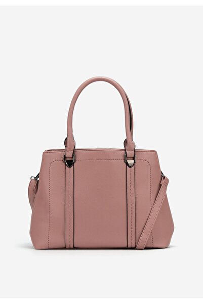 B T Shoes Růžové rukojeť kabelky Hamsa