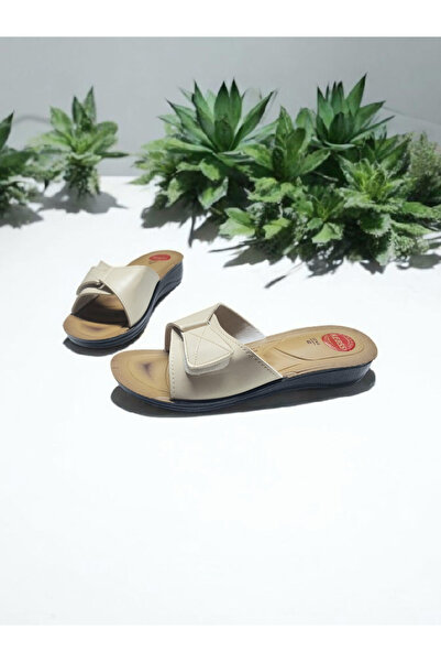 GokceKundura06 Size 40-41 Anatomical Heel Spur Reinforced Velcro Slippers