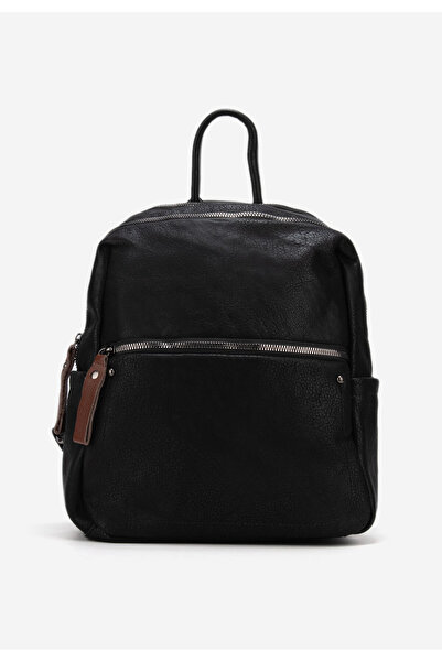 B T Shoes Černá dámská batoh Adenia V2