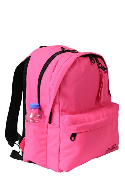 MUST 584600 Pink-- Double Pocket Primary School Backpack-Pink