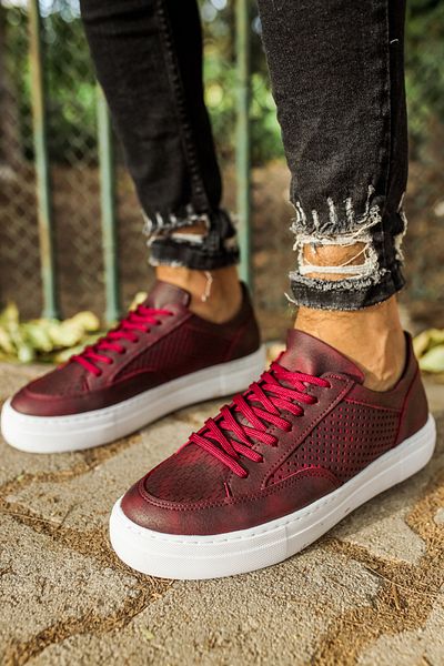 Mooien Mn015 - Cbt First Edition Men's Shoes Claret Red