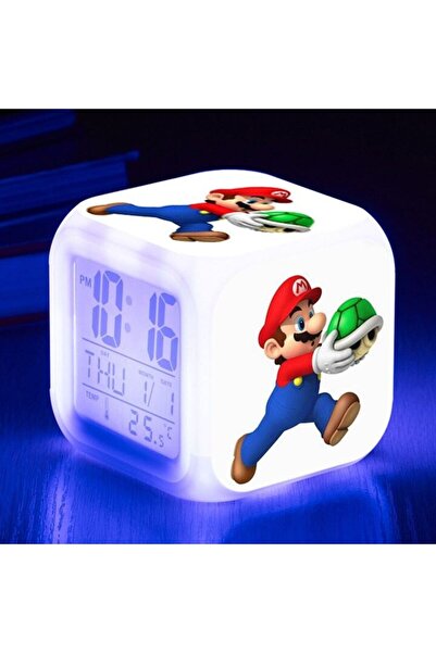 Mixbo Cubic Clock for Children's Room Mixbo, Multiple Features, Lights, Model 16