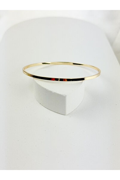 Fubena Yerli Üretim 14K Altın Kaplama 4001 Tekli Ajda Bilezik