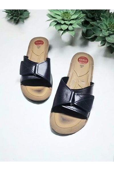 GokceKundura06 Size 40-41 Anatomical Heel Spur Reinforced Velcro Slippers