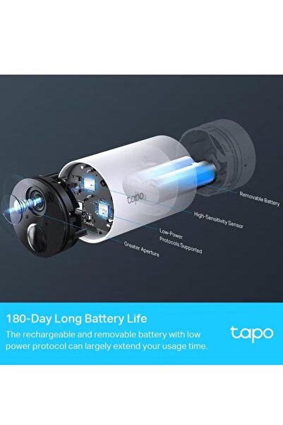 TP-LINK Tapo C400S2 Smart Wire-Free Security Camera System – 2-Piece Set, 1080P Full HD