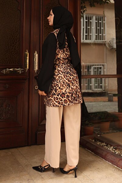 Missvalle Σετ Δίχρωμο Λεοπάρ Μπεζ 19255