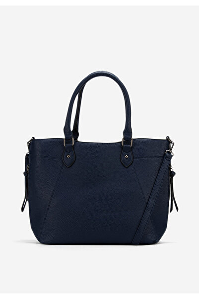 B T Shoes Tmavě modré kancelářská kabelka Namita