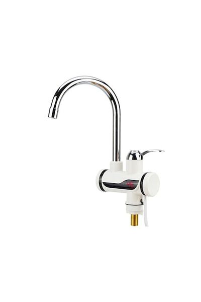 Glow Goods Electric Faucet for Instant Water Heating up to 60 °C, 3000W with LCD Display