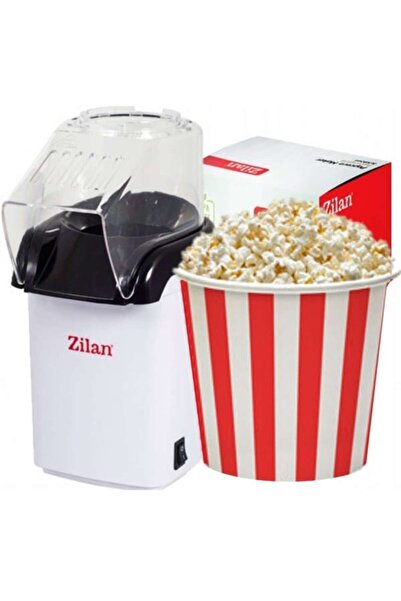 Zilan Oil-free popcorn maker, hot air, 1200W power, white / ZLN 8044