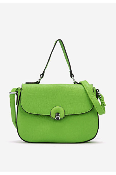 B T Shoes Zelené kabelka cez telo Brenna