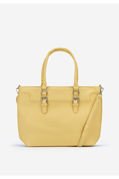 B T Shoes Žlutá rukojeť kabelky Simonea