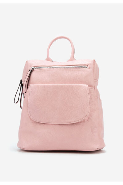 B T Shoes Růžové dámské batoh Bethasa