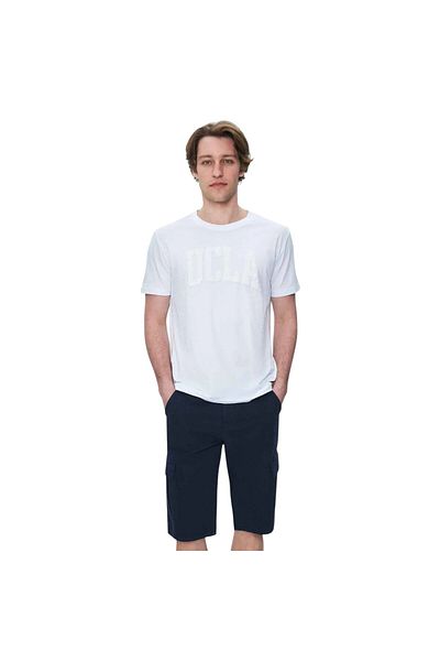 UCLA Crew Neck Printed Standard Fit Men's Tshirt