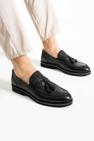 Bestello Laceless Tasseled Eva Sole Casual 331-456 Men's Shoes