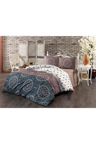 Sens Moi Double Duvet Cover Set – 200X220 cm Duvet Cover, 220X240 cm Sheet, 2 Pillowcases