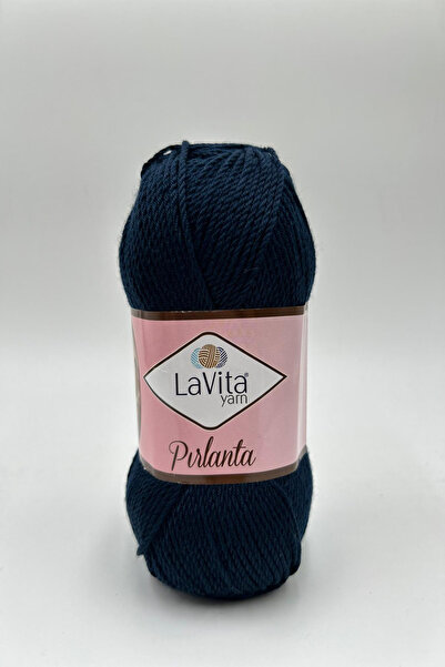 LaVita Yarn Dijamantna pređa za ručno pletenje 100% A Akril 100gr (9779 TAMNO...