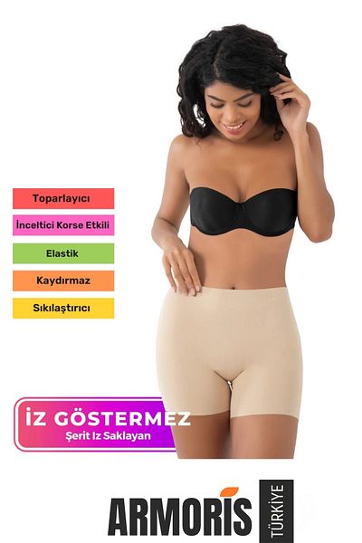 Armoris New Generation Women's Firming Firming Effect No Trace Laser Cut High Waist Corset Boxer
