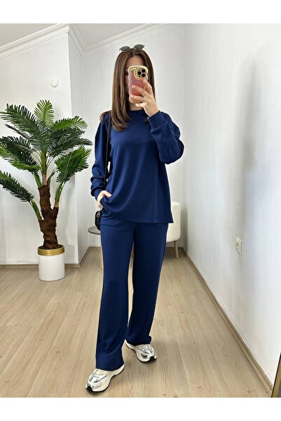 Floral Pike kumaş eşofman takımı