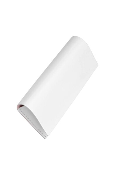 SOHO Husă universală pentru ochelari, J48, piele, alb perlat