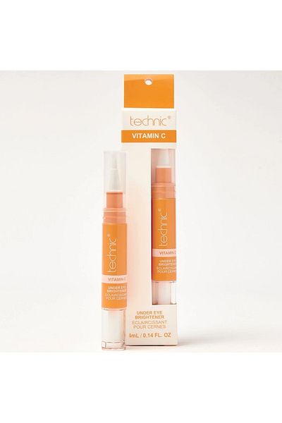 TECHNIC Under Eye Brightener, Vitamin C Eye Contour Cream, 4 ml