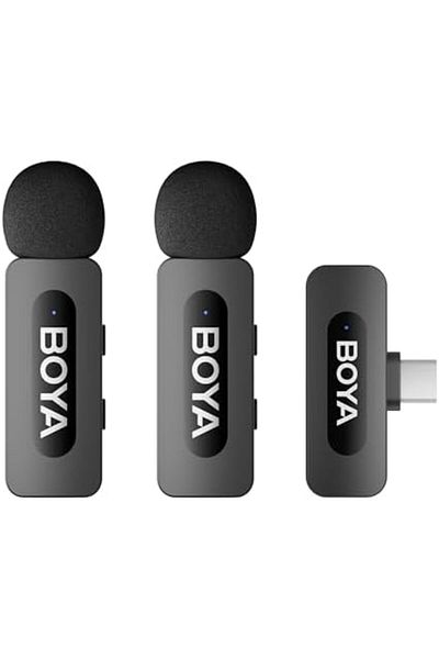 BOYA BY-V20 Wireless Microphone for Android Tablet with USB-C Port