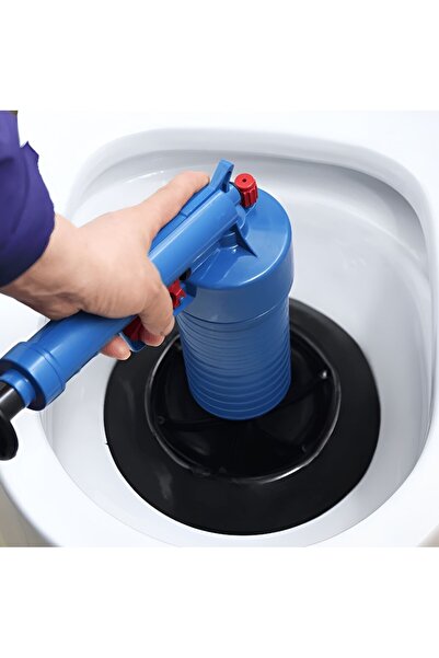 SOHO Toilet, Sink or Floor Drain Unclogging Pump, SOHO, Efficient, Fast, 3 Heads, White