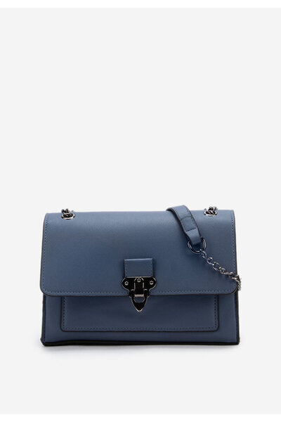 B T Shoes Geanta de umar Aldona albastra