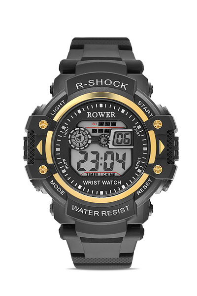 Ticarto Rwr Collection Young-Kids Digital Yellow Silicone Wrist Watch Tctsr00...