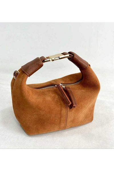 Sibel Shoes Taba Genuine Leather Hand and Shoulder Bag