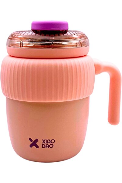 Twisoo كوب ماء وقهوة وردي لطيف للغاية للمكتب أو المنزل معزول بالفراغ من الفول...