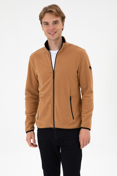 U.S. Polo Assn. Men's Brown Knitted Cardigan 50313779-Vr233