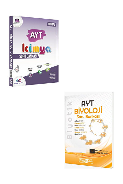 Biyotik Yayınları Orbital ve Biyotik Yayınları AYT Kimya ve Biyoloji Soru Ban...