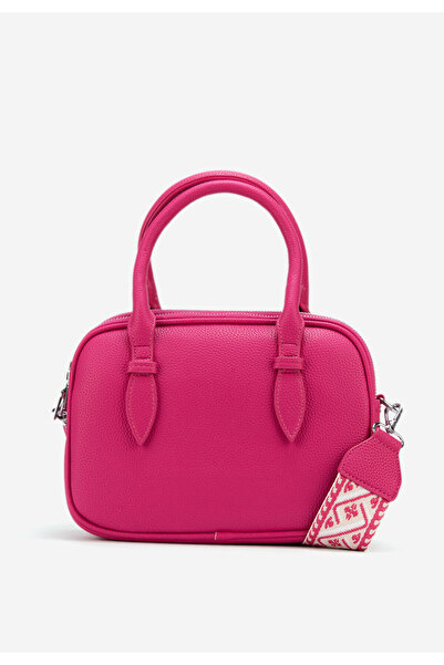 B T Shoes Fuchsiové rukojeť kabelky Thasea