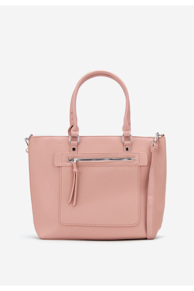 B T Shoes Růžové rukojeť kabelky Allure