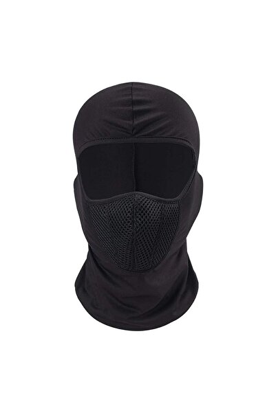 SOHO Cagula Balaclava Ninja Tactical, Wind and UV Protection, Black, 35x28.5cm