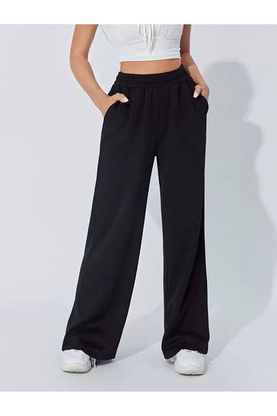 belean School Sweatpants-Baggy Leg Oversized Sweatpants with Elastic Waist
