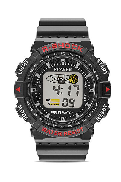 Ticarto Rwr Collection Young-Kids Digital Red Silicone Wrist Watch Tctsr004903S0299