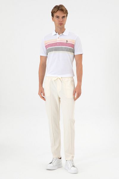 U.S. Polo Assn. Men's Cream Sweatpants 50300088-Vr071