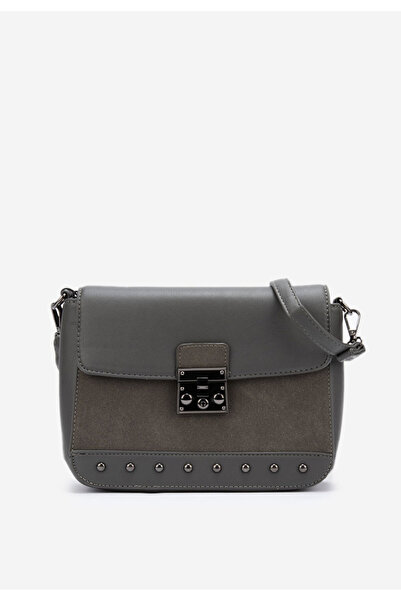 B T Shoes Šedé ramenní kabelka Aresea